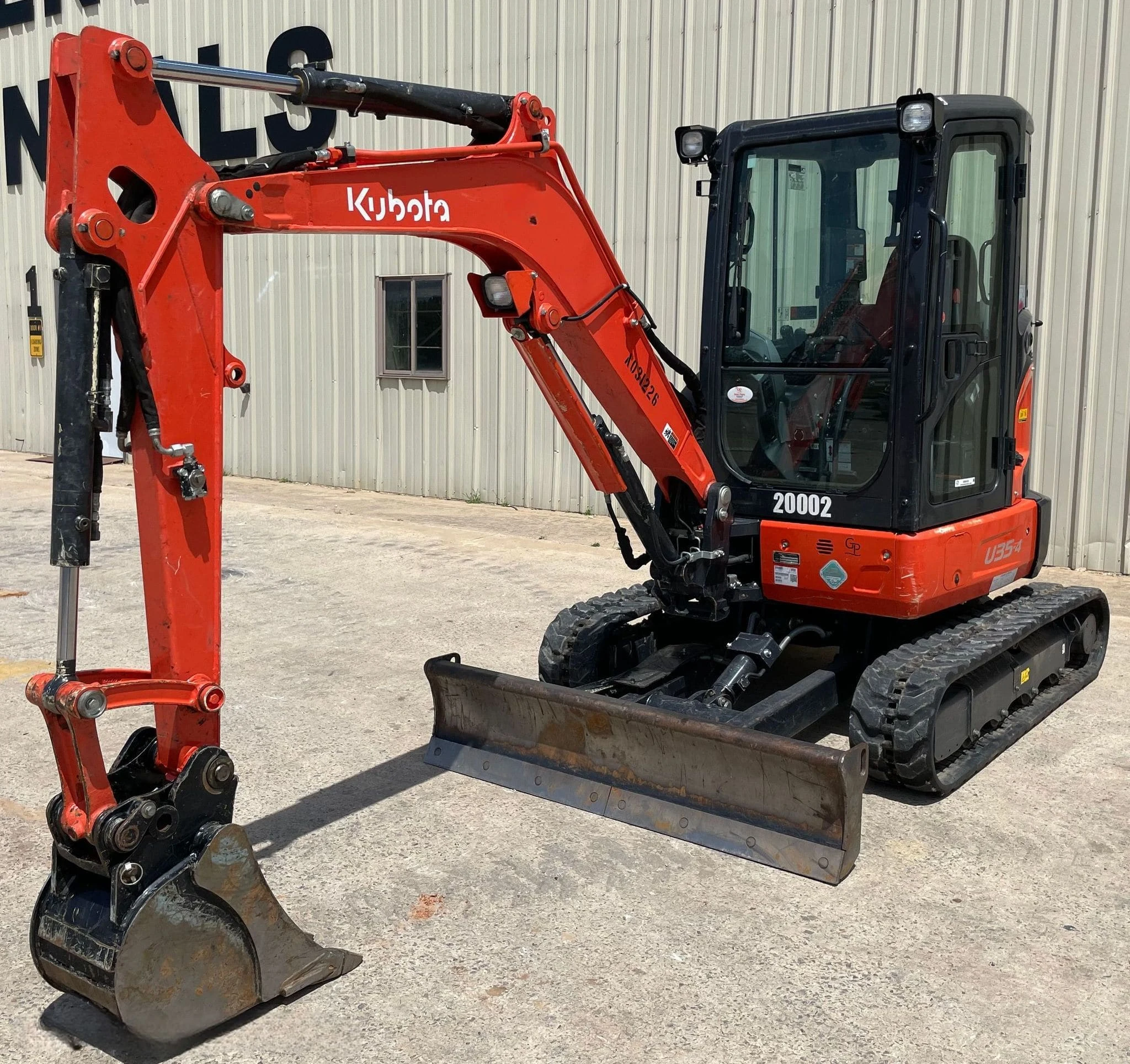 2021 Kubota U35-4 Mini Excavator
